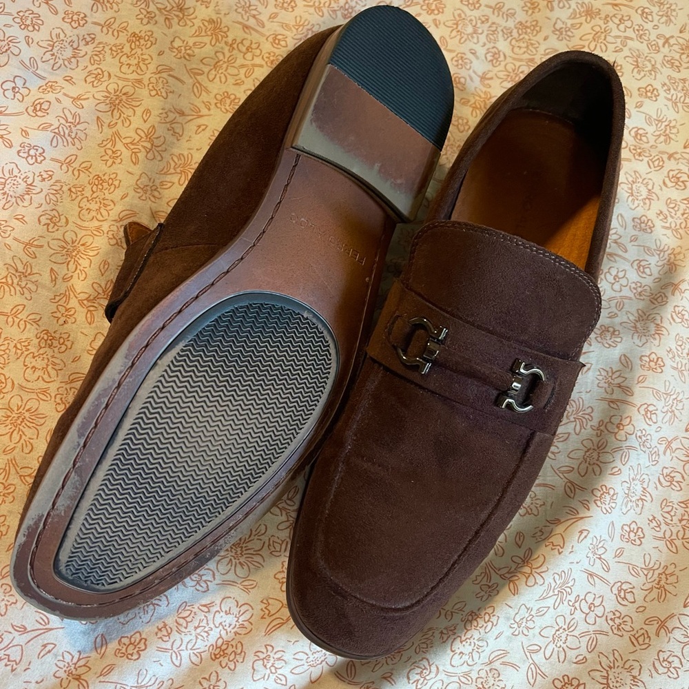 Aldo. Suede Men's Brown Loafers